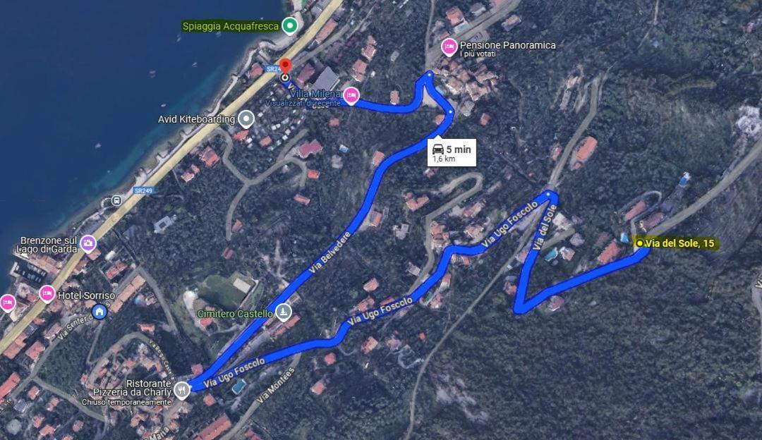 Sheila House Apartment Brenzone sul Garda Ngoại thất bức ảnh